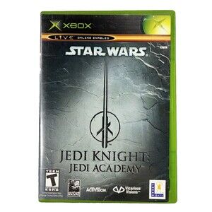 Star Wars: Jedi Knight: Jedi Academy Microsoft Xbox 2003 Complete Tested